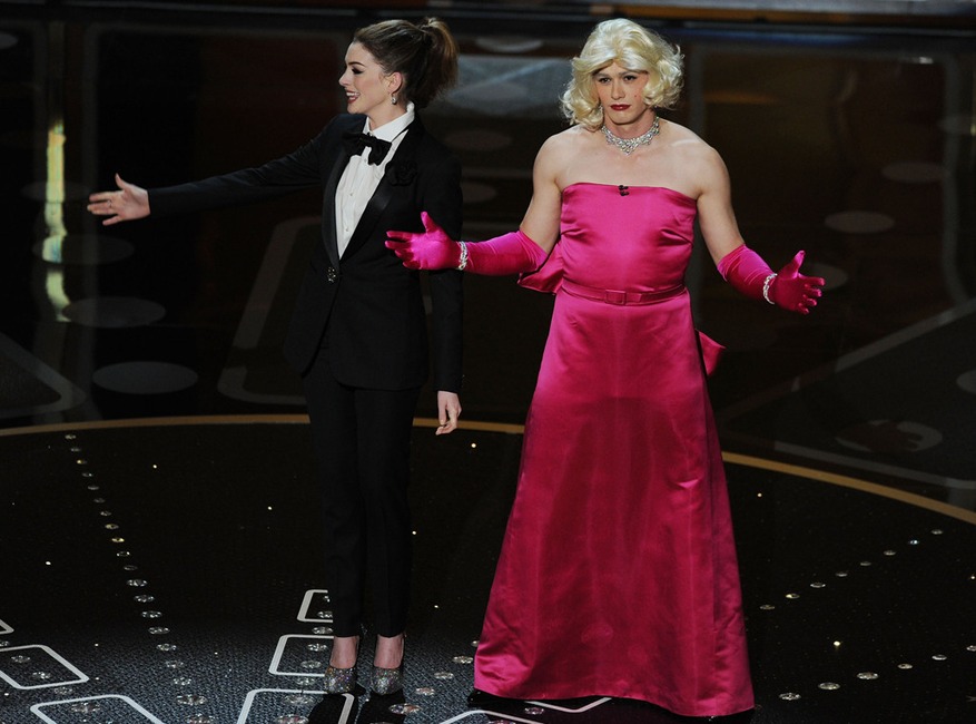 Anne Hathaway, James Franco, 2011 Oscars